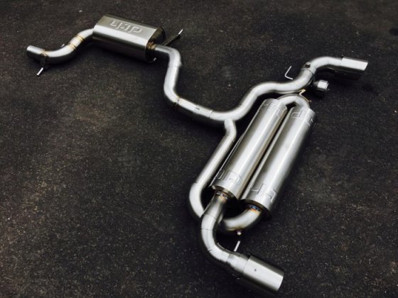 DTH Exhaust-System Reaper V2 for VW Scirocco R