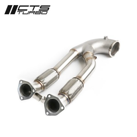 CTS Turbo 8V RS3 and 8S TTRS 2.5T EVO Catless Downpipe