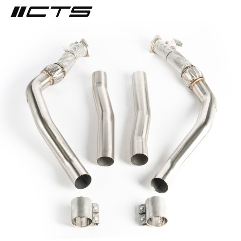 CTS Turbo C8 Audi RS6/RS7 4.0T Mid Pipes/Resonator Delete