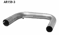 Link pipe for 1 rear silencer 