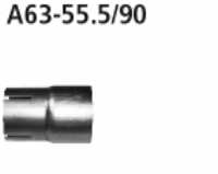 Adapter Komplettanlage auf Serie fr S5 B8 8 Zyl. V8