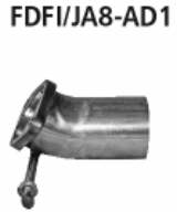 Frontadapter nach Katalysator (nur fr Fiesta JA8 1.4l + 1.6l Benziner Modelle)