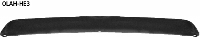 Heckschrzen-Ansatz, lackierfhig, mit Ausschnitt fr 2 x Doppel Endrohr Astra H (erforderlich bei Fahrzeugen mit Original Heckschrzen-Einsatz mit Ausschnitt)