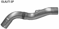 Rear link pipe
