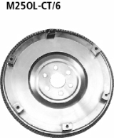 Light weight steel flywheel incl. ring gear 6 holes fixing for all Turbo models weight: 5.650 gr.