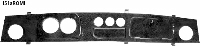 Armaturenbrett Wurzelholz mit Ausschnitt fr Rundinstrumente 2 x  80 mm 3 x  52 mm