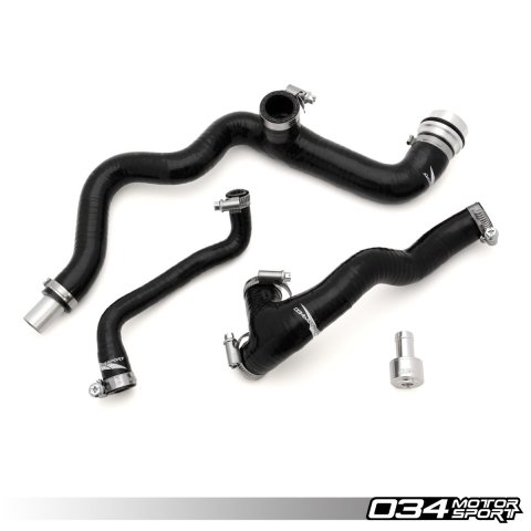 034 BREATHE HOSE KIT, EARLY MKIV VOLKSWAGEN 1.8T AWV/AWW/AWP, REINFORCED SILICONE