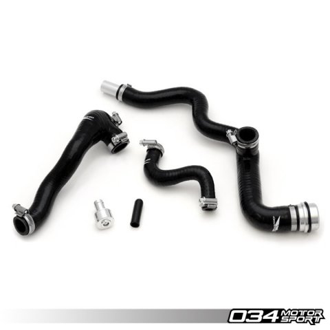 034 BREATHE HOSE KIT, LATE MKIV VOLKSWAGEN 1.8T AWP, REINFORCED SILICONE