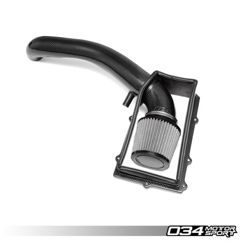 034 8V AUDI RS3 2.5 TFSI X34 CARBON FIBER COLD AIR INTAKE SYSTEM FOR ROW (NON-USA) VEHICLES