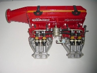 Throttle body kit for Opel / Vauxhall  Kadett C, Ascona B, Manta B, Rekord E 2,2 - 2,4 8V  CIH
