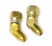 Fitting, Swivel, #4AN Flare, Male to Female, 45D