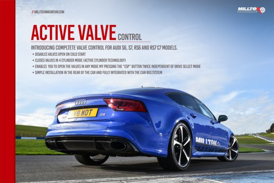Milltek Active Valve Control fr Audi S5 3.0 V6 Turbo Coupe/Cabrio B9 (ohne Sportdiff.)