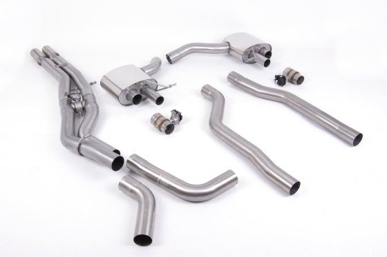 Milltek Exhaust DPF-back for Audi C8 4.0 V8 bi-turbo (OPF/GPF Models)