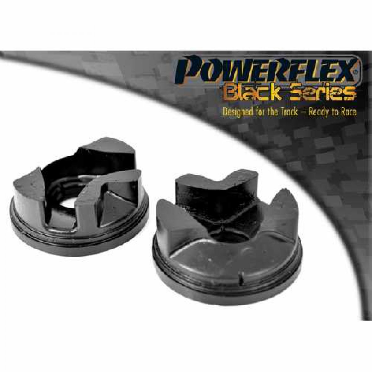 Motor Aufnahme hinten Powerflex Black für Suzuki Swift-Sport 2010 