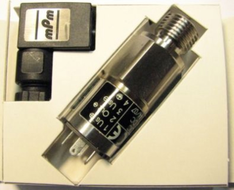 15-300Psi Drucksensor 53mm B90097 Für Öl Kraftstoff Luft Silber/schwarz 