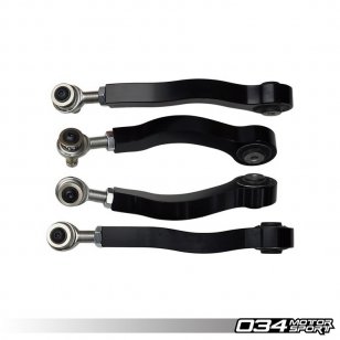034 DENSITY LINE ADJUSTABLE UPPER CONTROL ARM KIT, CAMBER CORRECTING, B8 AUDI A4/S4/RS4, A5/S5/RS5, Q5/SQ5