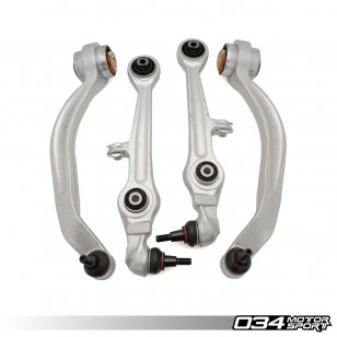 034 DENSITY LINE LOWER CONTROL ARM KIT, EARLY B5/C5 AUDI S4/RS4 & A6/S6/RS6, B5 VOLKSWAGEN PASSAT WITH ALUMINUM UPRIGHTS