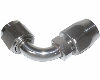 STAINLESS STEEL NONE SWIVEL HOSE ENDS 90, AN: -8