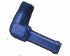 PIPE TO BARB ADAPTER FITTING 90, AN: -6, 1/4\'\'