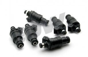 matched set of 6 injectors 550cc/min (low impedance)