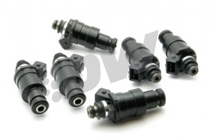 matched set of 6 injectors 1200cc/min (low impedance)