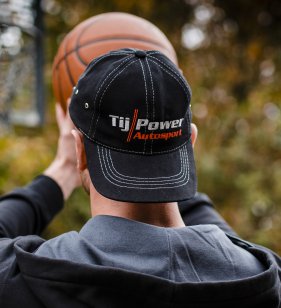 Tij-Power Basecap with stitched Logo