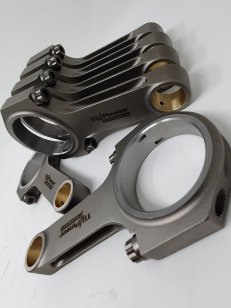 H-Beam Steel Conrods for Porsche 993/996/997 Turbo Mezger 3.6l