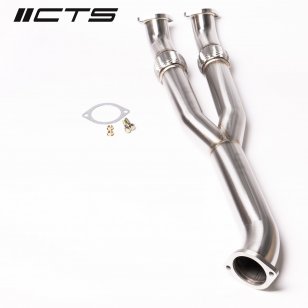 CTS Turbo Nissan R35 GT-R Y-pipe/Mid-pipe Catless