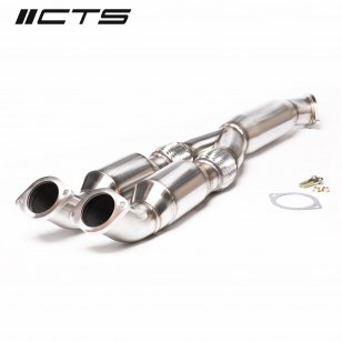 CTS Mid-Pipes mit Kats für Nissan GT-R R35