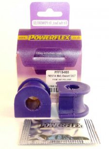 Powerflex Buchsen for Ford Fiesta Mk3 inc RS Turbo, XR2i and RS1800 16V Front Anti Roll Bar Mounting Bush 16mm