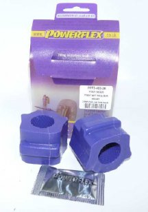 Powerflex Buchsen for Audi V8 Type 44 & 4C (10/88-11/93) Front Anti Roll Bar To Chassis 28mm