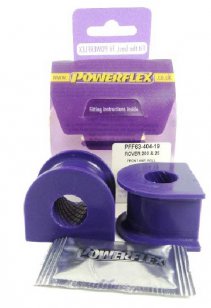 Powerflex Buchsen for Rover 200 Series, 400 Series Front Anti Roll Bar Mounts 19mm