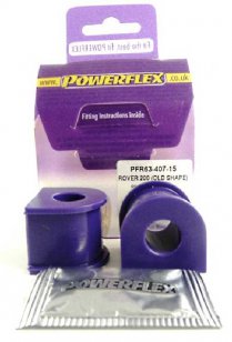 Powerflex Buchsen for Rover 200 Series, 400 Series Rear Anti Roll Bar Mount 15mm