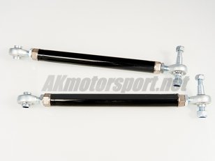 Rear track rods for support frame without ARB