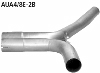 Y- Verbindungsrohr fr Verwendung der Endschalldmpfer alleine (nur 2.0l Turbo)