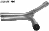 Y Link pipe for rear silencers if fitted alone (only 1.8l Turbo)