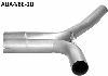 Y link pipe for 6 cyl. front wheel drive without diesel 