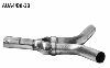 Y-Verbindungsrohr fr 2 Endschalldmpfer LH+RH bei Montage Komplettanlage