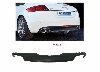 Rear valance insert - can be painted body colour, for 2 x double tailpipes LH + RH, avoid having to cut the original rear valance  