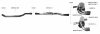 Endschalldämpfer mit Einfach-Endrohr 30° schräg geschnitten Ø 90 mm LH + RH (im RACE Look) 