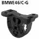 Front rubber hanger for rear silencer BMWE46/C- or BMWE46/C-Q