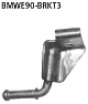 Bracket for rear silencer in the middle right side (only required for models with N47D20A/Diesel engine)