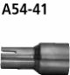 Adaptor rear silencer on original system to  41.0 mm