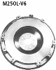 Light weight steel flywheel incl. ring gear 8 holes fixing for V6 models weight: 5.650 gr.