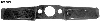 Armaturenbrett Wurzelholz 3-teilig mit Ausschnitt fr Rundinstrumente 1 x  120 mm 2 x  52 mm