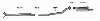 Heckschrzeneinsatz mit Ausschnitt fr 2 x Einfach-Endrohr LH + RH  ab Bj. 2008 Schwarz matt, lackierfhig
