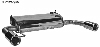 Endschalldmpfer mit Einfach-Endrohr 2 x  90 mm Swift Sport 1600