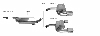 Heckschrzen-Ansatz, mit Auschnitt fr 2 x Doppel-Endrohr, Schwarz matt, lackierfhig