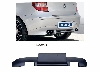 Rear valance insert, can be painted body colour, with cut out for 2 x double tailpipes LH+RH