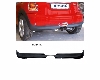 Rear valance insert with cut-out for double tailpipe central exit, can be painted body colour (only for Mini One/Cooper)